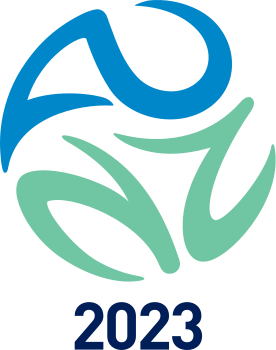 Logo de la candidatura de Australia y Nueva Zelanda al Mundial de Fútbol Femenino de 2023 (tiene copyrigth